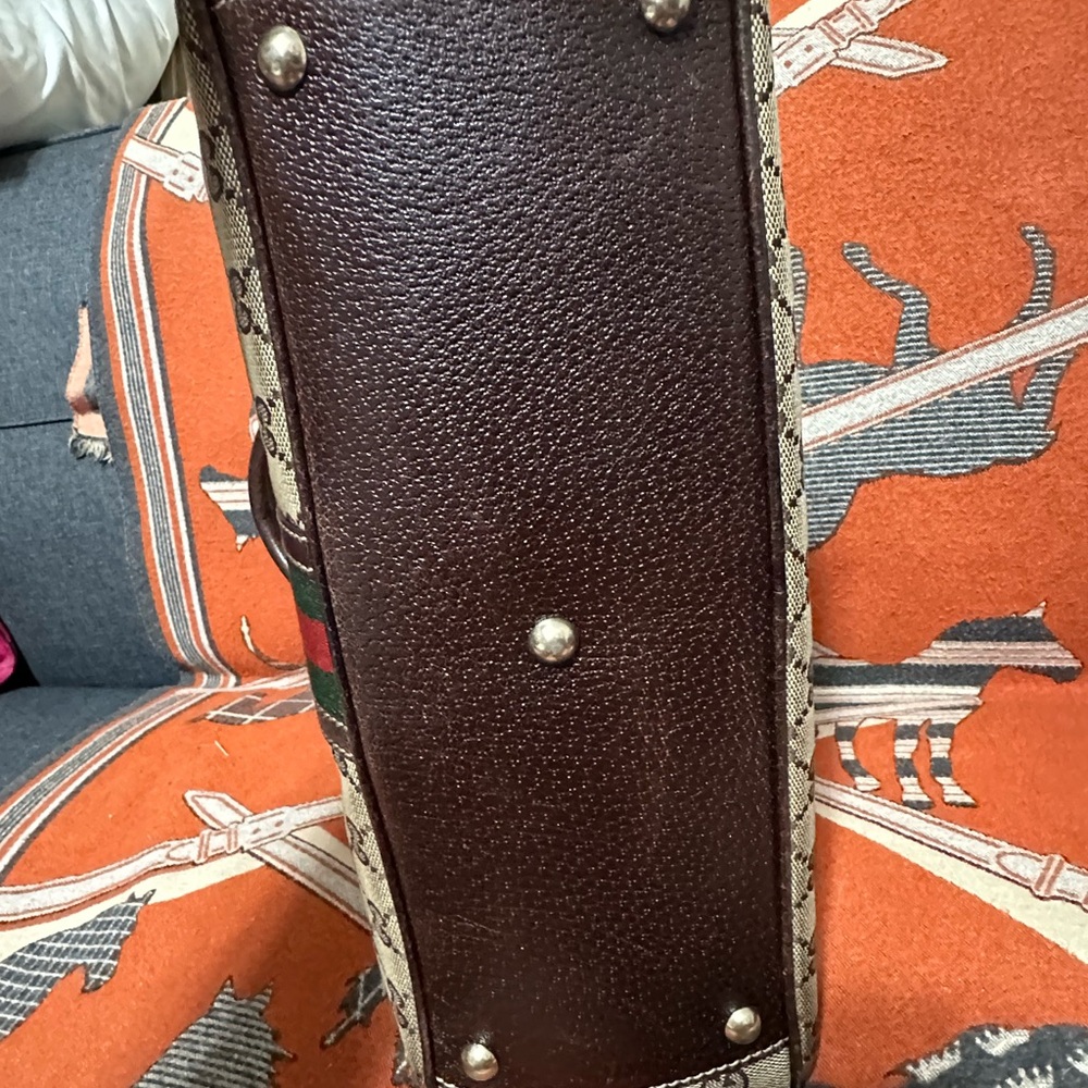 GUCCI ❤️🌟SHERRYLINE TOTE BAG ⭐️ - Picture 5 of 8